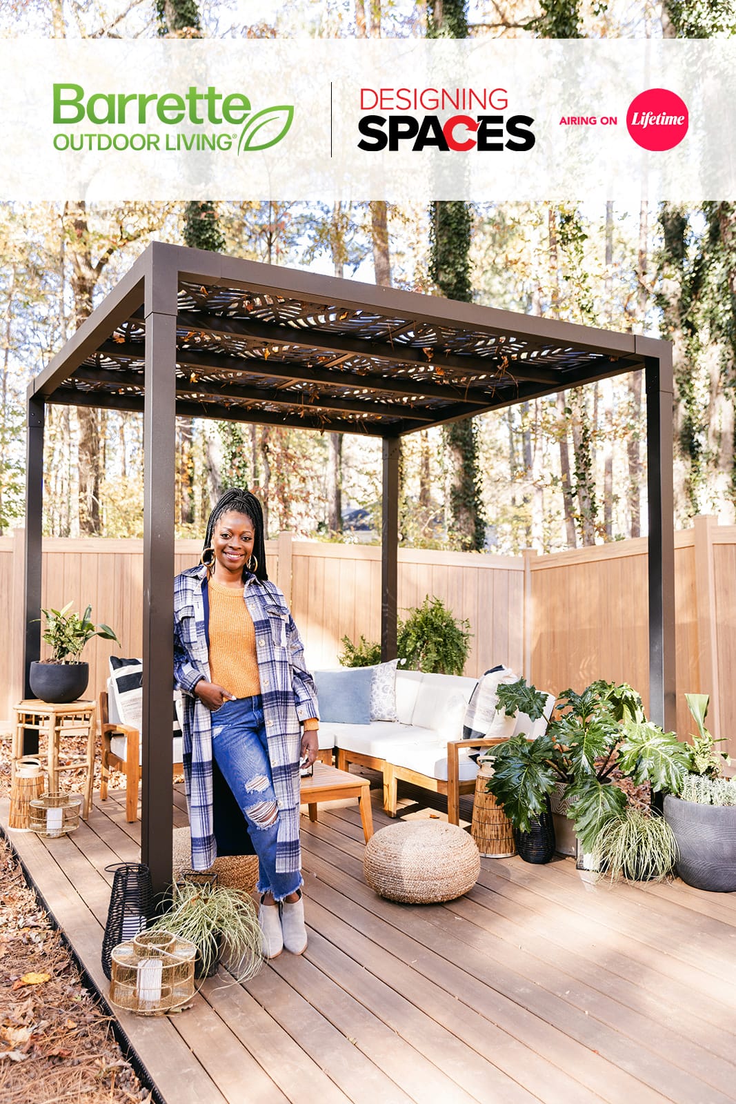 Barrette Outdoor Living Appears on Lifetime’s Designing Spaces