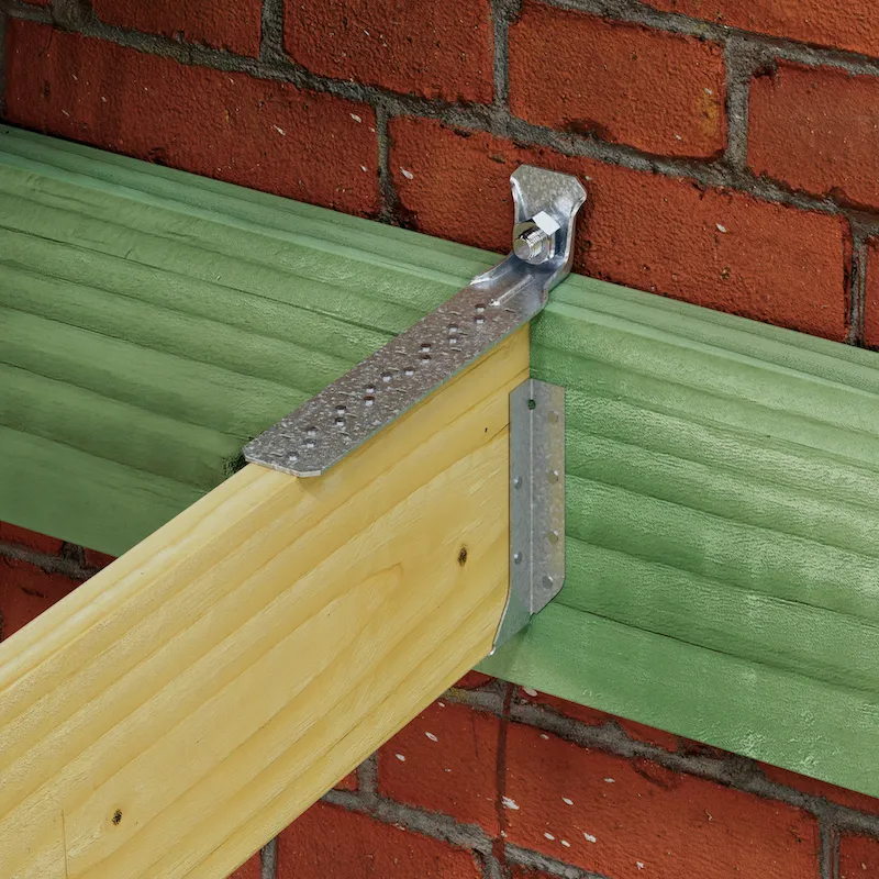 Simpson Strong-Tie Introduces Light Tension Tie for Attaching Wood to Concrete or Masonry Walls