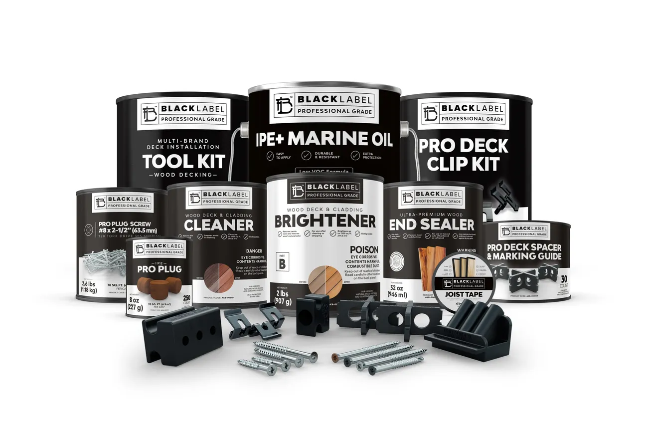 Hardwood Accessory, Fastener and Maintenance Line