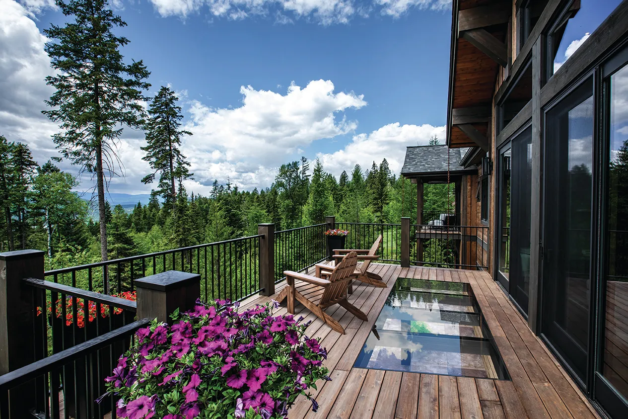 Walkable Glass Decking